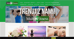 Desktop Screenshot of multifitness.pl